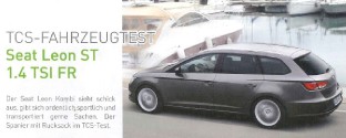 Titelbild TCS Fahrzeugtest SEAT Leon ST-001 Titelbild TCS Fahrzeugtest SEAT Leon ST