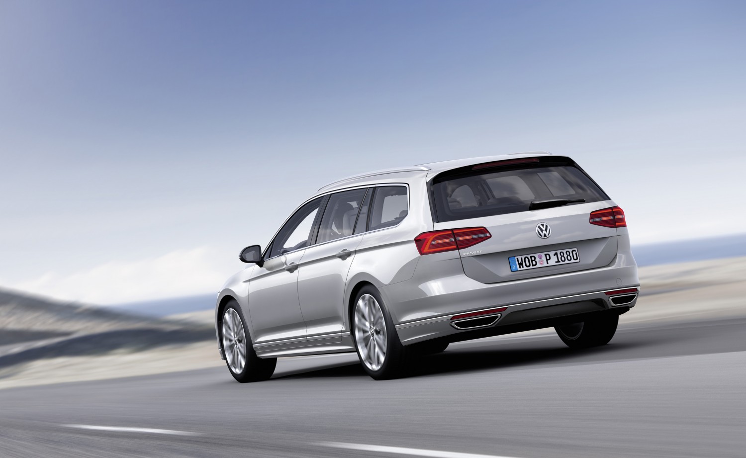 VW Passat Variant silber
