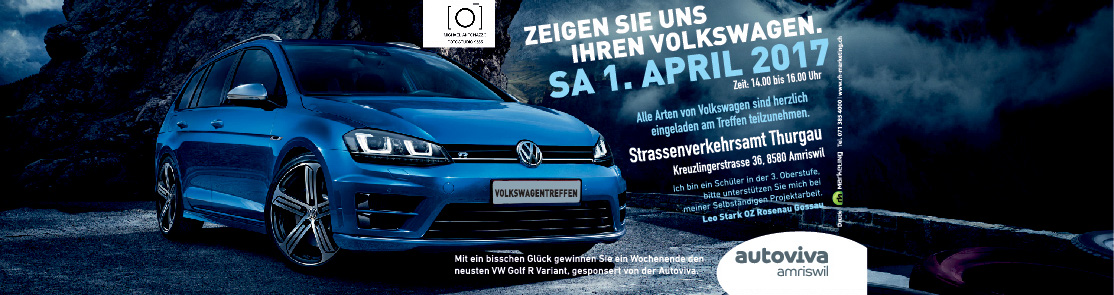 Leo Stark Volkswagentreffen Flyer A6 DruckDJ