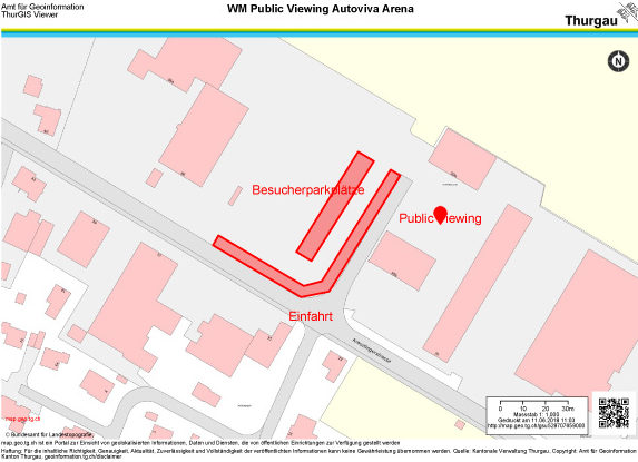 Plan-Besucherparkplätze